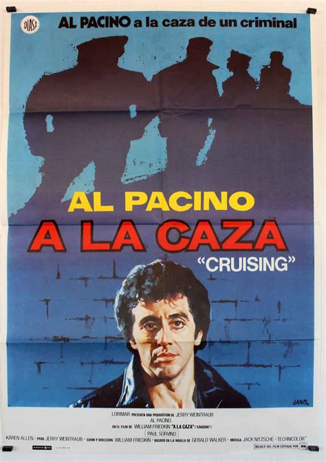 cruising pelicula|A la caza (1980)